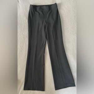 Banana Republic Harrison Wool Blend Bootcut Dress Pants Gray Sz 4 Career Stretch
